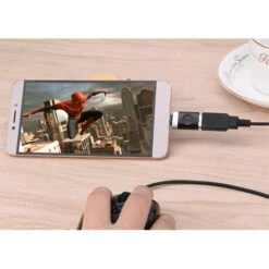 Adaptateur Type-C Et USB Convertisseur OTG Noir -All For Phone Magasin adaptateur huawei p9 plus frac1917 7