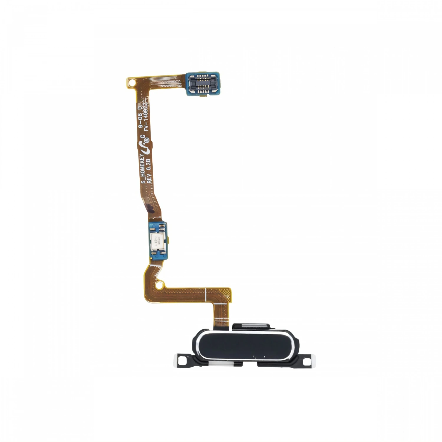 Bouton Home Noir Avec Nappe Pour Samsung Galaxy Alpha (G850F) 3 Bouton Home Noir Avec Nappe Pour Samsung Galaxy Alpha (G850F)