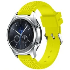 Bracelet Gear S3 Frontier Et Classic Style Sport Jaune