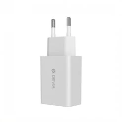 Chargeur Secteur Avec Câble Type-C 1m - Devia - Blanc