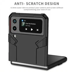 Coque Antichocs Galaxy Z Flip 4 5G Mecha Noir -All For Phone Magasin coque antichocs galaxy z flip 4 5g mecha noir frac4632 7