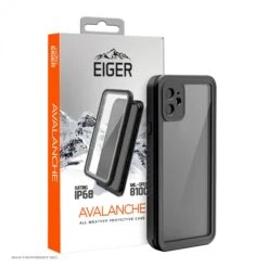 Coque étanche IPhone 15 Pro IP68 Et Renforcée - 360° Avant / Arriere - Drop Test 2M - EIGER® -All For Phone Magasin coque etanche iphone 15 pro eiger frac4992 2