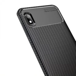 Coque Silicone Galaxy A10 Syle Fibre De Carbone - Noir -All For Phone Magasin coque galaxy a10 frac3582 3