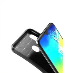 Coque Silicone Galaxy A20e Syle Fibre De Carbone - Noir -All For Phone Magasin coque galaxy a20e frac3592 7