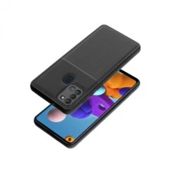 Coque Galaxy A21s En Silicone Noble Noir -All For Phone Magasin coque galaxy a21s en silicone noble noir frac4701 5