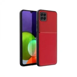 Coque Galaxy A22 5G En Silicone Noble Rouge -All For Phone Magasin coque galaxy a22 5g en silicone noble rouge frac4699 7