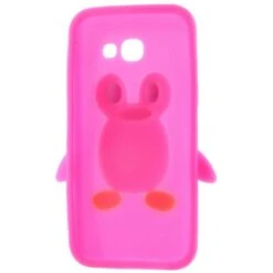 Coque Silicone Galaxy A3 2017 Pingouin Fushia -All For Phone Magasin coque galaxy a3 2017 frac2400 2