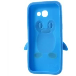 Coque Silicone Galaxy A3 2017 Pingouin Bleu -All For Phone Magasin coque galaxy a3 2017 frac2401 2