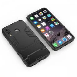 Coque Antichoc Galaxy A40 Cool Guard Noir -All For Phone Magasin coque galaxy a40 frac3897 2