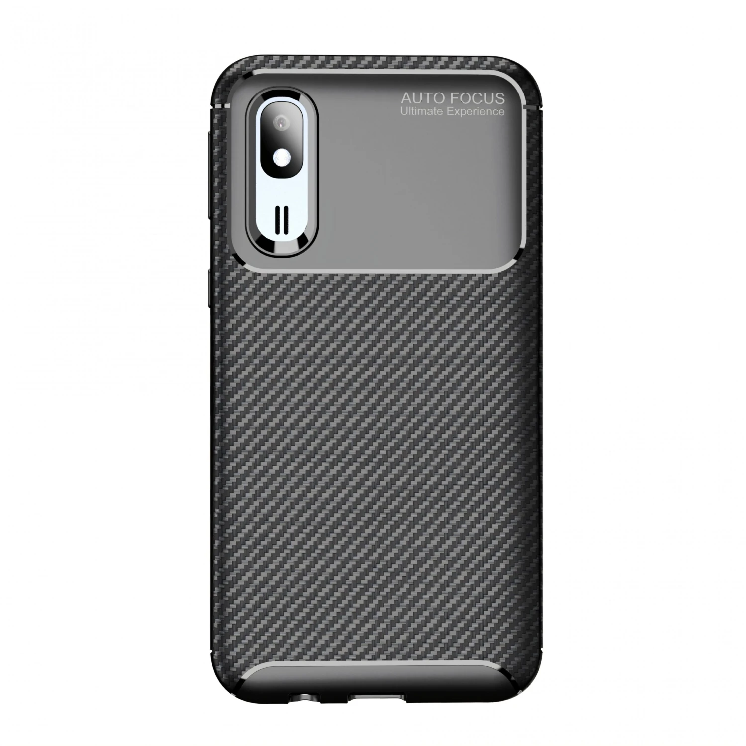 Coque Silicone Galaxy A40 - Style Fibre De Carbone Noir 7 Coque Silicone Galaxy A40 - Style Fibre De Carbone Noir – Image 5