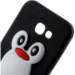 Coque Silicone Galaxy A5 2017 Pingouin Noir -All For Phone Magasin coque galaxy a5 2016 frac2402 2