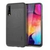 Coque Silicone Samsung Galaxy A50 Style Fibre De Carbone MOFI Gris 1 Coque Silicone Samsung Galaxy A50 Style Fibre De Carbone MOFI Gris -All For Phone Magasin coque galaxy a50 frac2907