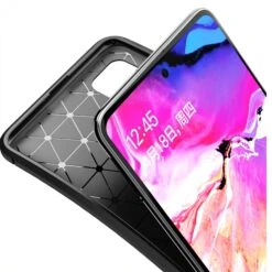 Coque Silicone Galaxy A51 Syle Fibre De Carbone - Noir -All For Phone Magasin coque galaxy a51 frac3614 2