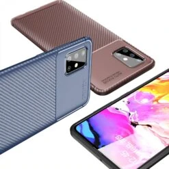 Coque Silicone Galaxy A51 Syle Fibre De Carbone - Noir -All For Phone Magasin coque galaxy a51 frac3614 7