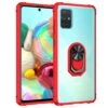 Coque Antichoc Transparente Galaxy A51 Avec Anneau - Rouge -All For Phone Magasin coque galaxy a51 frac3694