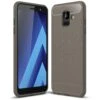 Coque Galaxy A6 2018 Silicone Style Fibre De Carbone Gris -All For Phone Magasin coque galaxy a6 2018 frac2271
