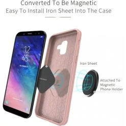 Coque Silicone Antichoc Galaxy A6 2018 Dux Ducis Mojo Bleu Foncé -All For Phone Magasin coque galaxy a6 2018 frac2273 5