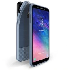 Coque Silicone Antichoc Galaxy A6 2018 Dux Ducis Mojo Bleu Foncé -All For Phone Magasin coque galaxy a6 2018 frac2273 7