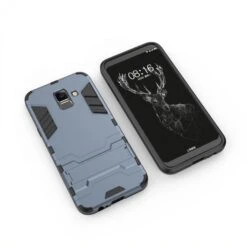 Coque Antichoc Galaxy A6 2018 Hybride Bleu -All For Phone Magasin coque galaxy a6 2018 frac2728 2