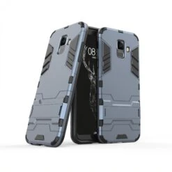 Coque Antichoc Galaxy A6 2018 Hybride Bleu