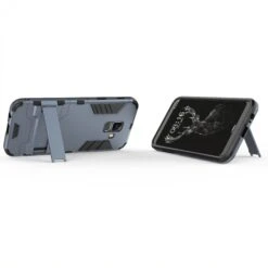 Coque Antichoc Galaxy A6 2018 Hybride Bleu -All For Phone Magasin coque galaxy a6 2018 frac2728 4