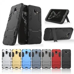 Coque Antichoc Galaxy A6+ 2018 Hybride Noir -All For Phone Magasin coque galaxy a6 plus 2018 frac2729 9