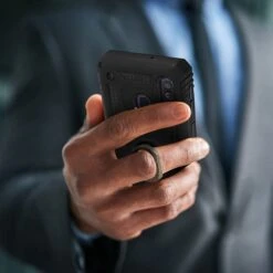 Coque Antichoc Galaxy A60 Et Galaxy M40 XSSIVE Avec Anneau Metallique Noir -All For Phone Magasin coque galaxy a60 frac3192 6