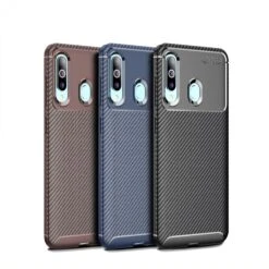 Coque Silicone Galaxy A60 Syle Fibre De Carbone - Noir -All For Phone Magasin coque galaxy a60 frac3586 10