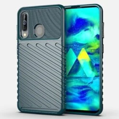 Coque Antichoc Galaxy A60 M40 - Thunder Series Vert
