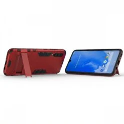 Coque Antichoc Galaxy A70 Cool Guard Rouge -All For Phone Magasin coque galaxy a70 frac3901 4