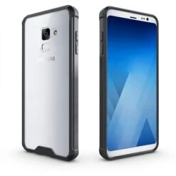 Coque Antichoc Transparente Galaxy A8 2018 Noir 24 Coque Antichoc Transparente Galaxy A8 2018 Noir -All For Phone Magasin coque galaxy a8 2018 frac2195 10