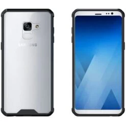 Coque Antichoc Transparente Galaxy A8 2018 Noir 16 Coque Antichoc Transparente Galaxy A8 2018 Noir -All For Phone Magasin coque galaxy a8 2018 frac2195 2