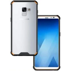 Coque Antichoc Transparente Galaxy A8 2018 Noir 19 Coque Antichoc Transparente Galaxy A8 2018 Noir -All For Phone Magasin coque galaxy a8 2018 frac2195 5