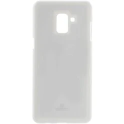 Coque Silicone Galaxy A8 2018 Mercury Blanc