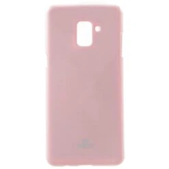 Coque Silicone Galaxy A8 2018 Mercury Rose