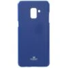 Coque Silicone Galaxy A8 2018 Mercury Bleu