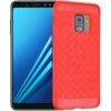 Coque Silicone Galaxy A8 Plus 2018 Tissé Baseus Rouge -All For Phone Magasin coque galaxy a8 plus 2018 frac2223