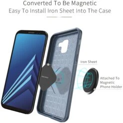 Coque Silicone Antichoc Galaxy A8 Plus Dux Ducis Mojo Bleu -All For Phone Magasin coque galaxy a8 plus 2018 frac2232 5