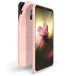 Coque Silicone Antichoc Galaxy A8 Plus Dux Ducis Mojo Rose