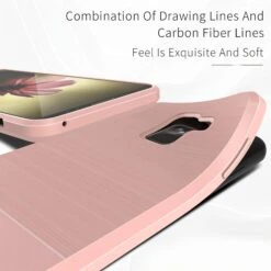Coque Silicone Antichoc Galaxy A8 Plus Dux Ducis Mojo Rose -All For Phone Magasin coque galaxy a8 plus 2018 frac2233 3