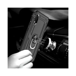 Coque Antichoc Galaxy A80 Et Galaxy A90 XSSIVE Avec Anneau Metallique Noir -All For Phone Magasin coque galaxy a80 frac3189 2