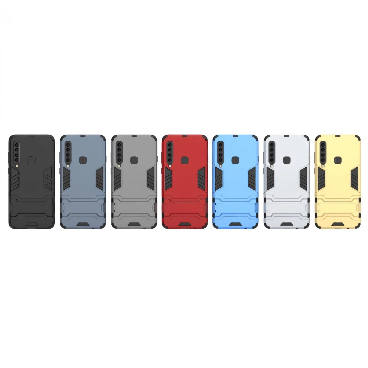 Coque Antichoc Hybride Galaxy A9 2018 Avec Support Cool Guard Noir 12 Coque Antichoc Hybride Galaxy A9 2018 Avec Support Cool Guard Noir – Image 10