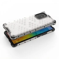 Coque Antichoc Galaxy S10 Lite Et A91 Honeycomb Transparent -All For Phone Magasin coque galaxy a91 frac3952 2