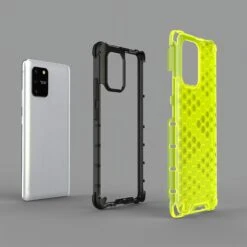 Coque Antichoc Galaxy S10 Lite Et A91 Honeycomb Transparent -All For Phone Magasin coque galaxy a91 frac3952 4
