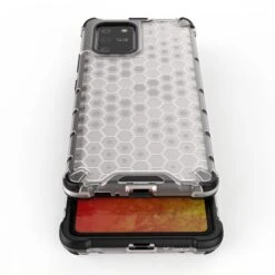 Coque Antichoc Galaxy S10 Lite Et A91 Honeycomb Transparent -All For Phone Magasin coque galaxy a91 frac3952 8