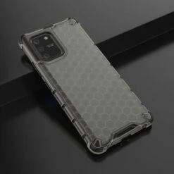 Coque Antichoc Galaxy S10 Lite Et A91 Honeycomb Noir -All For Phone Magasin coque galaxy a91 frac3953 3