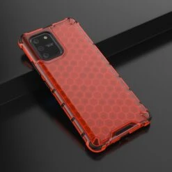 Coque Antichoc Galaxy S10 Lite Et A91 Honeycomb Rouge -All For Phone Magasin coque galaxy a91 frac3954 4