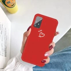 Coque Silicone Galaxy S10 Lite Et A91 Petit Cœur Rouge -All For Phone Magasin coque galaxy a91 frac3961 3