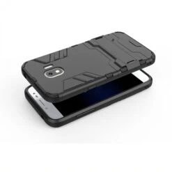 Coque Antichoc Galaxy J2 Pro 2018 Cool Guard Noir -All For Phone Magasin coque galaxy j2 pro 2018 frac2720 3