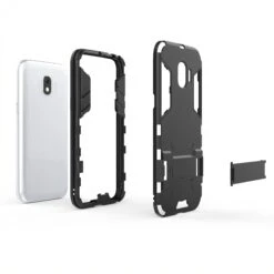 Coque Antichoc Galaxy J2 Pro 2018 Cool Guard Noir -All For Phone Magasin coque galaxy j2 pro 2018 frac2720 4